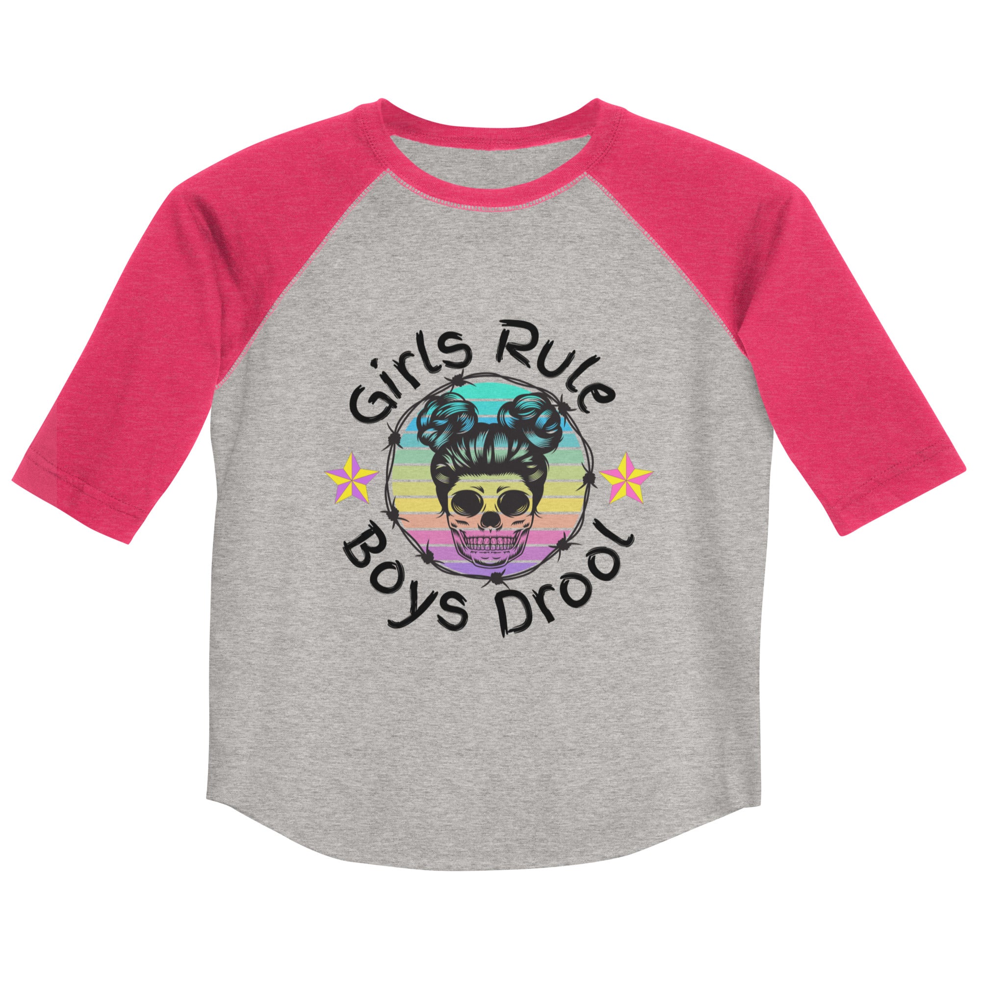 Girls Youth Boston Red Sox Pink Lovely T-Shirt